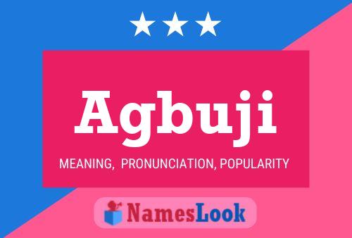 Agbuji Name Poster