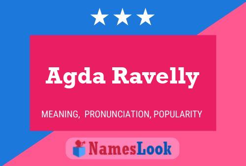 Agda Ravelly Name Poster