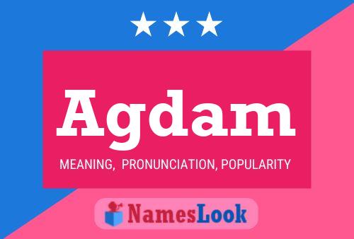 Agdam Name Poster