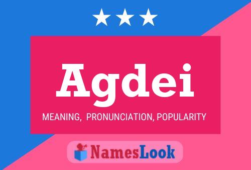 Agdei Name Poster