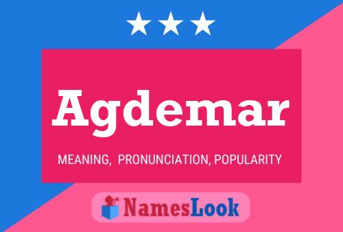 Agdemar Name Poster