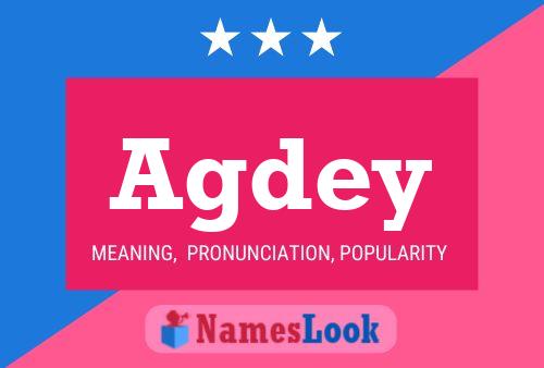 Agdey Name Poster