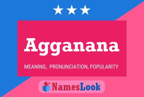 Agganana Name Poster