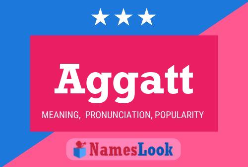 Aggatt Name Poster