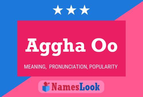 Aggha Oo Name Poster