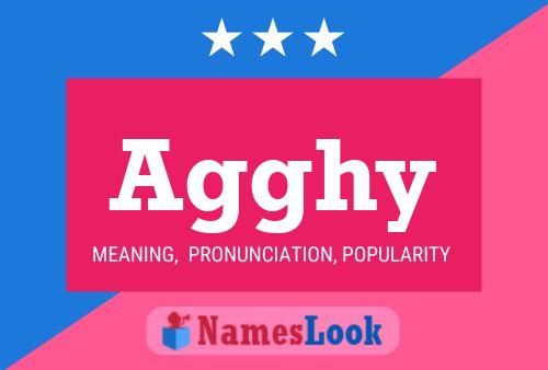 Agghy Name Poster