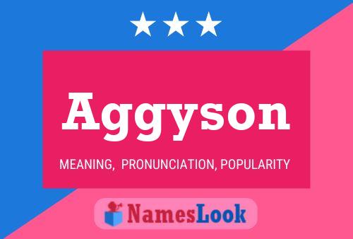 Aggyson Name Poster