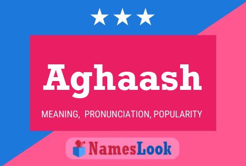 Aghaash Name Poster