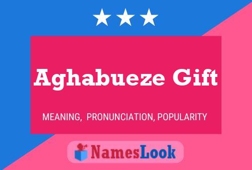 Aghabueze Gift Name Poster