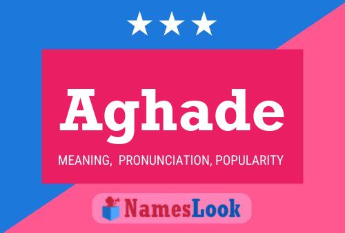 Aghade Name Poster