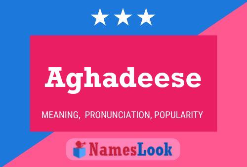 Aghadeese Name Poster