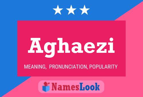 Aghaezi Name Poster