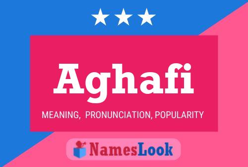 Aghafi Name Poster