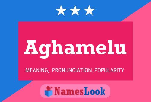 Aghamelu Name Poster