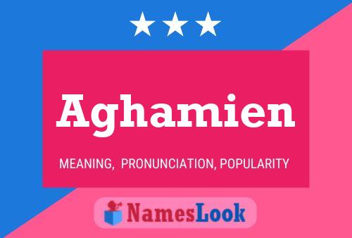 Aghamien Name Poster