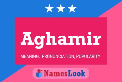 Aghamir Name Poster