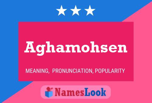 Aghamohsen Name Poster