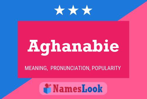 Aghanabie Name Poster