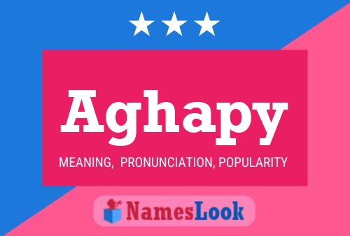 Aghapy Name Poster