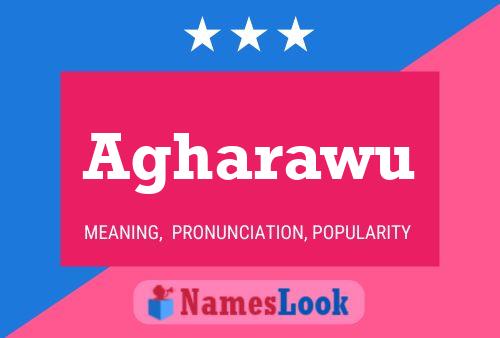 Agharawu Name Poster