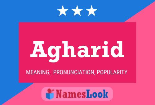 Agharid Name Poster