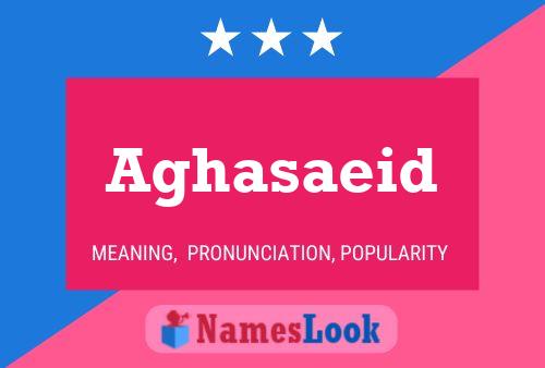 Aghasaeid Name Poster