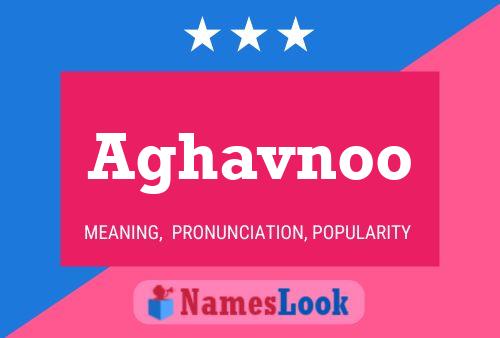 Aghavnoo Name Poster