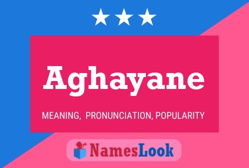 Aghayane Name Poster