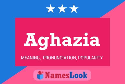 Aghazia Name Poster