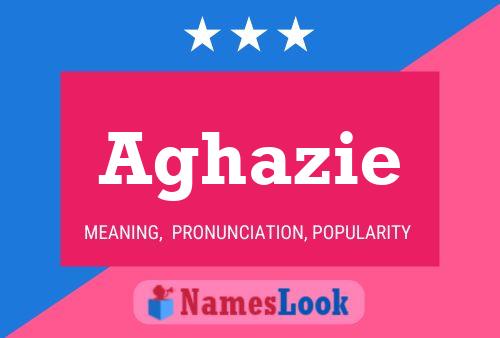 Aghazie Name Poster