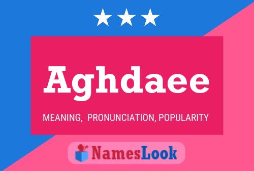 Aghdaee Name Poster