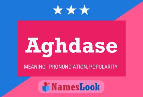 Aghdase Name Poster