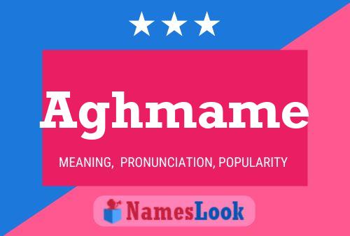 Aghmame Name Poster