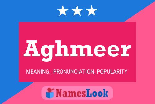 Aghmeer Name Poster