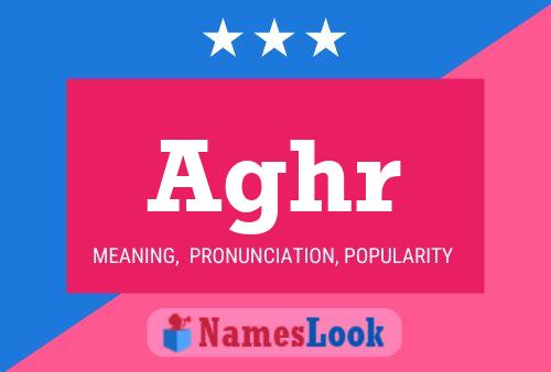 Aghr Name Poster