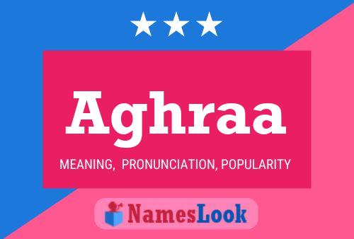 Aghraa Name Poster