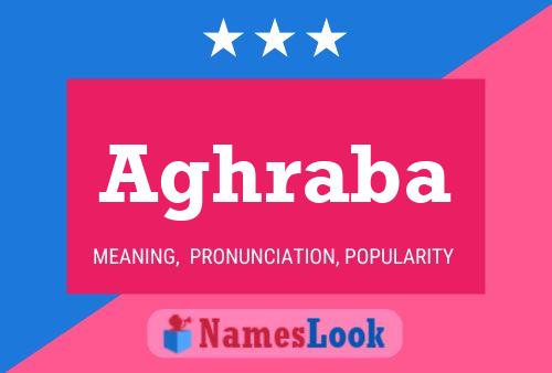 Aghraba Name Poster