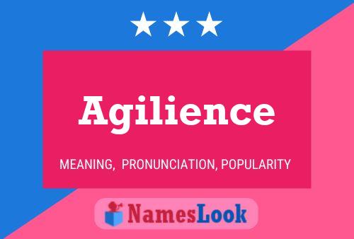 Agilience Name Poster