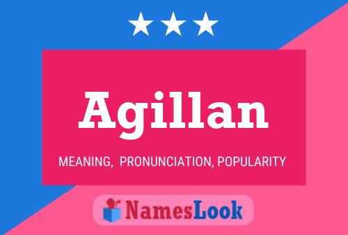 Agillan Name Poster