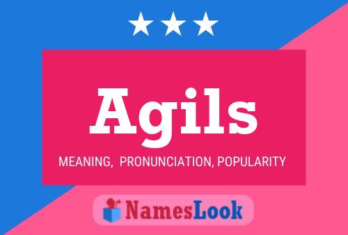 Agils Name Poster