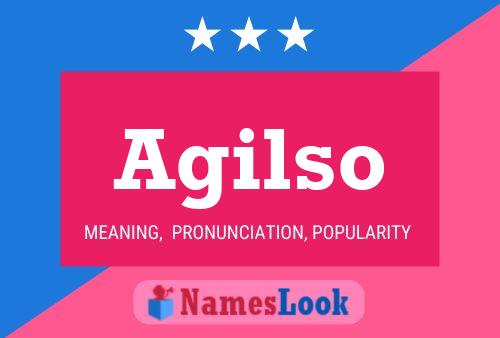 Agilso Name Poster