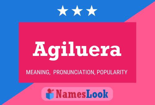 Agiluera Name Poster