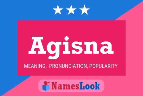 Agisna Name Poster