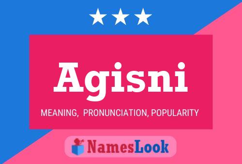 Agisni Name Poster