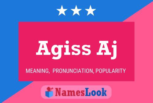 Agiss Aj Name Poster