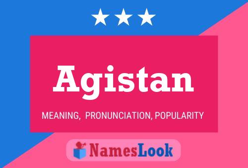 Agistan Name Poster