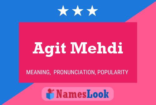 Agit Mehdi Name Poster