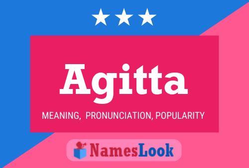 Agitta Name Poster