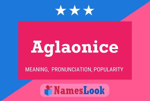 Aglaonice Name Poster