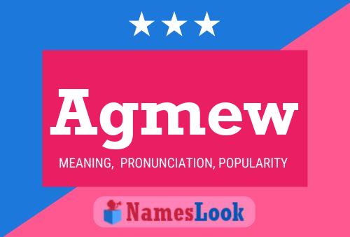 Agmew Name Poster